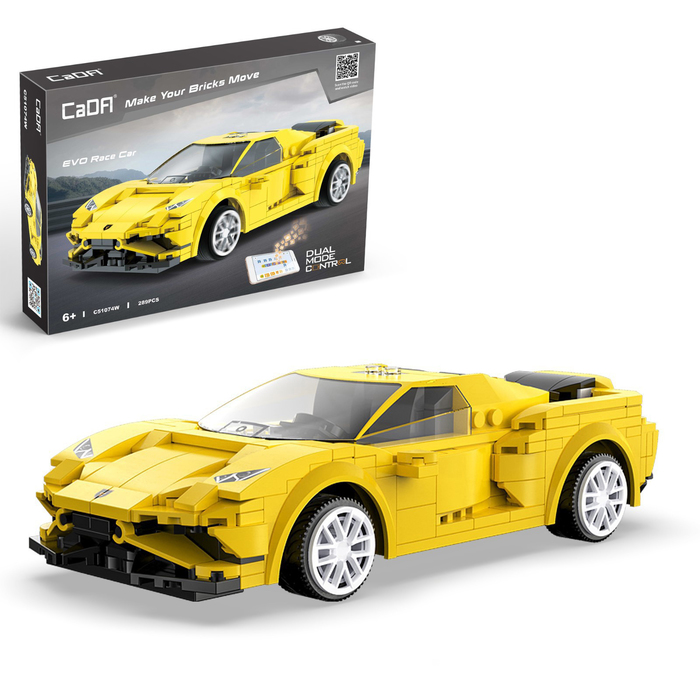 УЦЕНКА Конструктор радиоуправляемый «Спорткар», 289 деталей, 2 варианта управления - Фото 1