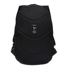 Рюкзак молодёжный 48 х 33 х 21 см, Grizzly, эргономичная спинка, отделение для ноутбука, чёрный/серый - Фото 6
