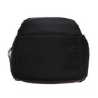 Рюкзак молодёжный 48 х 33 х 21 см, Grizzly, эргономичная спинка, отделение для ноутбука, чёрный/серый - Фото 7