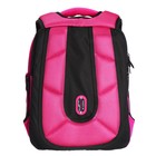 Ранец каркасный Grizzly, 36×29×18 см, брелок, плюшевый, фуксия - Фото 6