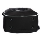 Ранец каркасный Grizzly, 36×29×18 см, брелок, плюшевый, чёрный - Фото 7