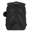 Ранец каркасный, 37 х 26 х 16 см, Grizzly, + брелок, чёрный - фото 24060696