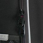 Ранец каркасный, 37 х 26 х 16 см, Grizzly, + брелок, чёрный - фото 24060699