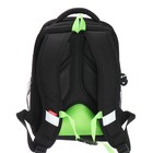 Ранец каркасный Grizzly, 37×26×16 см, чёрный - Фото 5