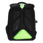 Ранец каркасный Grizzly, 37×26×16 см, чёрный - Фото 6