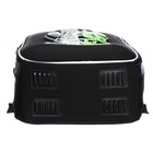 Ранец каркасный Grizzly, 37×26×16 см, чёрный - Фото 7