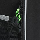 Ранец каркасный Grizzly, 37×26×16 см, чёрный - Фото 9