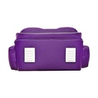 Ранец каркасный, 36 х 28 х 20 см, Grizzly, из плюша, + брелок, фиолетовый - фото 25465158