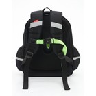 Рюкзак каркасный 36 х 28 х 20 см, Grizzly, чёрный - фото 23956323