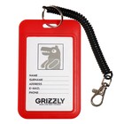 Рюкзак каркасный 36 х 28 х 20 см, Grizzly, чёрный - фото 24048096