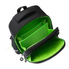 Рюкзак каркасный 36 х 28 х 20 см, Grizzly, чёрный - фото 24048093