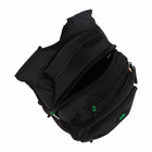 Рюкзак школьный, 40 х 25 х 22 см, Grizzly, эргономичная спинка, отделение для ноутбука, чёрный - Фото 14