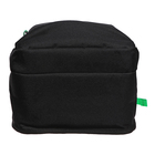 Рюкзак школьный, 40 х 25 х 22 см, Grizzly, эргономичная спинка, отделение для ноутбука, чёрный - Фото 9