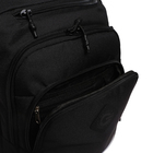 Рюкзак школьный, 40 х 25 х 22 см, Grizzly, эргономичная спинка, отделение для ноутбука, чёрный - Фото 12