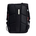 Рюкзак школьный, 40 х 25 х 22 см, Grizzly, эргономичная спинка, отделение для ноутбука, чёрный/красный - Фото 6