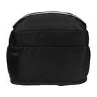 Рюкзак школьный, 40 х 25 х 22 см, Grizzly, эргономичная спинка, отделение для ноутбука, чёрный/зелёный - Фото 10
