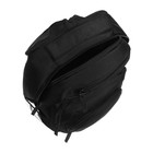 Рюкзак молодёжный 48 х 33 х 21 см, Grizzly, эргономичная спинка, отделение для ноутбука, чёрный - Фото 12