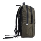 Рюкзак молодёжный 43 х 29 х 15 см, Grizzly, эргономичная спинка, отделение для ноутбука, хаки - Фото 8