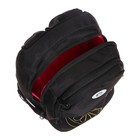 Рюкзак молодёжный 40 х 29 х 20 см, Grizzly, эргономичная спинка, отделение для ноутбука, чёрный - Фото 11