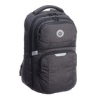 Рюкзак молодёжный 41 х 27 х 17 см, Grizzly, эргономичная спинка, отделение для ноутбука, серый - Фото 2