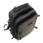 Рюкзак молодёжный 42 х 29 х 16 см, Grizzly, эргономичная спинка, отделение для ноутбука, хаки - Фото 8