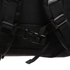 Рюкзак молодёжный 42 х 29 х 16 см, Grizzly, эргономичная спинка, отделение для ноутбука, чёрный - Фото 7