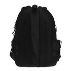 Рюкзак молодёжный 42 х 32 х 22 см, Grizzly, эргономичная спинка, отделение для ноутбука, чёрный - Фото 6