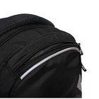 Рюкзак молодёжный 42 х 32 х 22 см, Grizzly, эргономичная спинка, отделение для ноутбука, чёрный - Фото 10