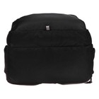 Рюкзак молодёжный 45 х 32 х 23 см, Grizzly, эргономичная спинка, чёрный - Фото 7