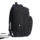 Рюкзак молодёжный 45 х 32 х 23 см, Grizzly, эргономичная спинка, чёрный - Фото 4