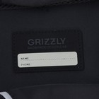 Рюкзак молодёжный 45 х 32 х 23 см, Grizzly, эргономичная спинка, чёрный/зелёный - Фото 12