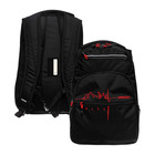 Рюкзак молодёжный 43 х 31 х 20 см, Grizzly, эргономичная спинка, отделение для ноутбука, чёрный - фото 321504562