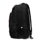 Рюкзак молодёжный 43 х 31 х 20 см, Grizzly, эргономичная спинка, отделение для ноутбука, чёрный - фото 9854478