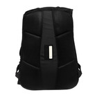 Рюкзак молодёжный 43 х 31 х 20 см, Grizzly, эргономичная спинка, отделение для ноутбука, чёрный - Фото 6