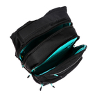 Рюкзак молодёжный 43 х 31 х 20 см, Grizzly, эргономичная спинка, отделение для ноутбука, чёрный - Фото 14