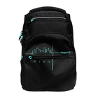Рюкзак молодёжный 43 х 31 х 20 см, Grizzly, эргономичная спинка, отделение для ноутбука, чёрный - Фото 3