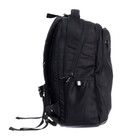 Рюкзак молодёжный 42 х 31 х 22 см, Grizzly, эргономичная спинка, отделение для ноутбука, чёрный - Фото 4