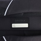 Рюкзак молодёжный 42 х 31 х 22 см, Grizzly, эргономичная спинка, отделение для ноутбука, чёрный - Фото 8