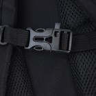 Рюкзак молодёжный 42 х 31 х 22 см, Grizzly, эргономичная спинка, отделение для ноутбука, чёрный - фото 24030279