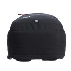 Рюкзак молодёжный 42 х 31 х 22 см, Grizzly, эргономичная спинка, отделение для ноутбука, чёрный - фото 24030274