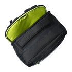 Рюкзак молодёжный 41,5 х 29 х 18 см, Grizzly, эргономичная спинка, отделение для ноутбука, чёрный - фото 9854497