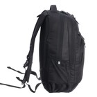 Рюкзак молодёжный 47 х 32 х 17 см, Grizzly, эргономичная спинка, отделение для ноутбука, чёрный - фото 9770956