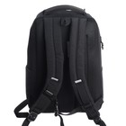 Рюкзак молодёжный 43 х 29 х 15 см, Grizzly, эргономичная спинка, отделение для ноутбука, чёрный - фото 9819789