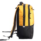Рюкзак молодёжный 43 х 29 х 15 см, Grizzly, эргономичная спинка, отделение для ноутбука, чёрный - фото 9819800