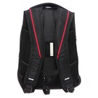 Рюкзак молодёжный 42 х 31 х 22 см, Grizzly, эргономичная спинка, отделение для ноутбука, чёрный/красный - фото 9854508