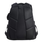 Рюкзак молодёжный 40 х 29 х 20 см, Grizzly, эргономичная спинка, отделение для ноутбука, чёрный - Фото 6
