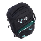 Рюкзак молодёжный 43 х 27,5 х 16 см, Grizzly, эргономичная спинка, отделение для ноутбука, чёрный - Фото 13