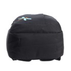 Рюкзак молодёжный 43 х 27,5 х 16 см, Grizzly, эргономичная спинка, отделение для ноутбука, чёрный - Фото 7