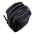 Рюкзак молодёжный 40 х 28 х 16 см, Grizzly, эргономичная спинка, отделение для ноутбука, чёрный - Фото 8