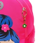 Рюкзак школьный, 38 х 28 х 18 см, Grizzly, эргономичная спинка, розовый - Фото 8